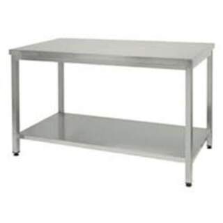 Masa inox 1600 cu polita